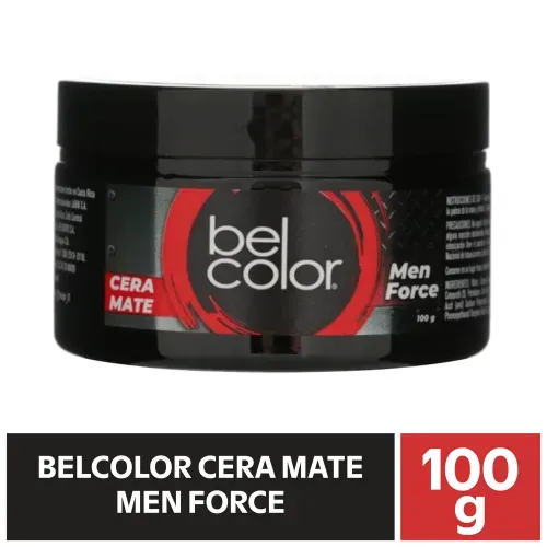 Cera Para Cabello Belcolor Mate Men Force - 100 g
