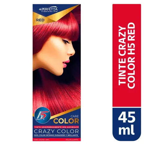 Tinte H5 Perfetta Kit Crazy Rojo 113gr