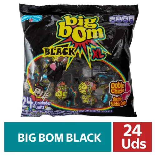 Dulces Willy Bon bon bum Black Halloween - 432 g