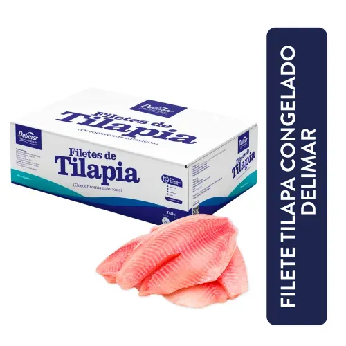 Filete Tilapa Delimar Congelado en Caja - 4500 g