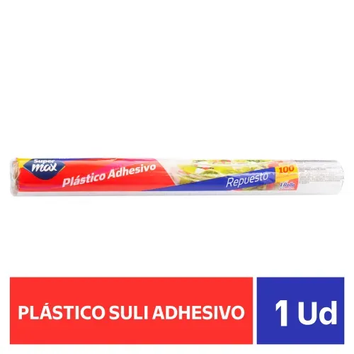 Plástico Supermax Autoadhesivo Repuesto -100 Píes