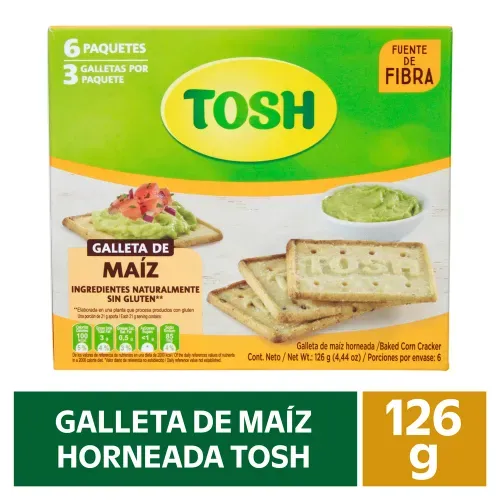 Galleta Tosh Maiz 126 g