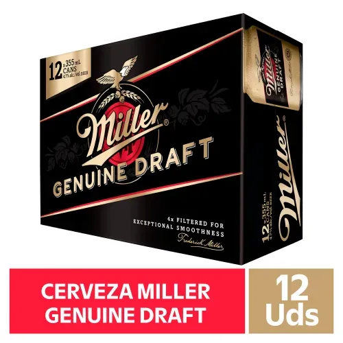 Cerveza Miller 12 Pack - 4260 ml