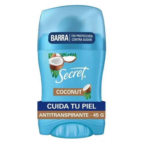 Antitranspirante Barra Invisible Secret Coconut - 45 g