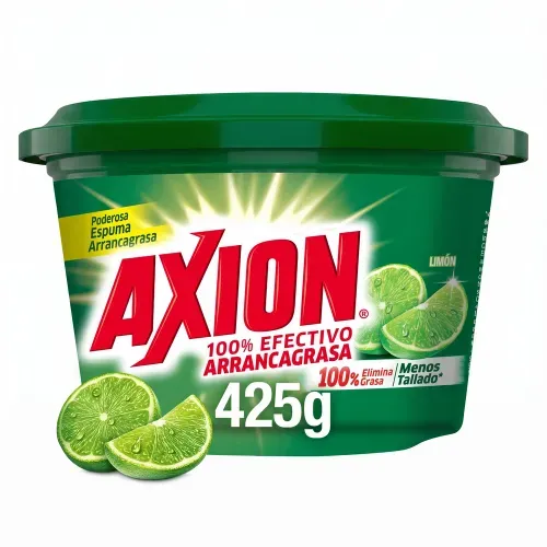 Lavaplatos Axion Arranca Grasa Aroma Limón En Pasta - 425 g