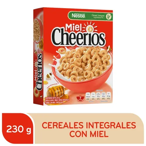 Cereal Nestlé Cheerios Miel Caja - 230 g