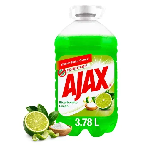 Desinfectante Ajax bicarbonato y limón - 3.78 L