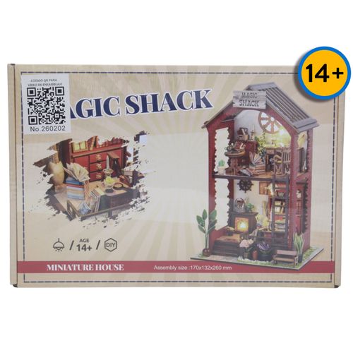 Puzzle 3d Madera Magic Shack Luz