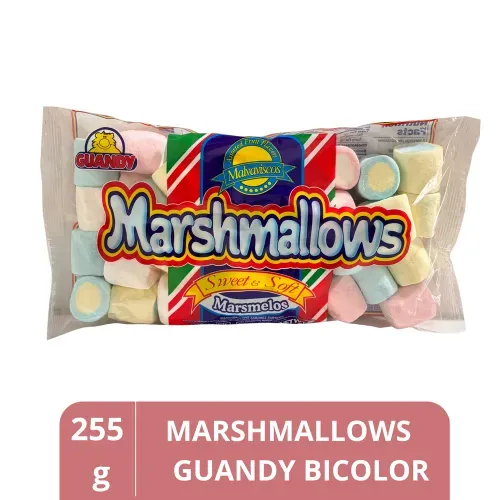 Marshmallows Guandy Bicolor - 255 g