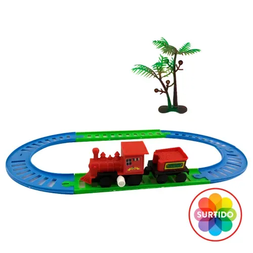 Tren Armable Sky De Juguete