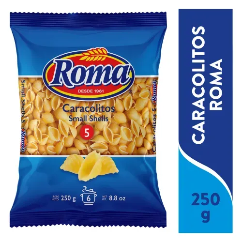 Pasta caracolitos Roma enrriquecida - 250 g