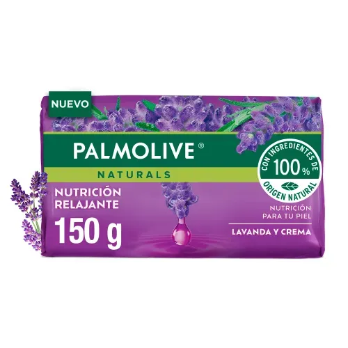 Jabón Palmolive Natural Crema Lavanda - 150 g