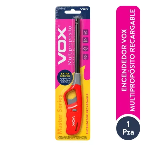 Encendedor VOX Multipropósito Recargable - 1 Pza