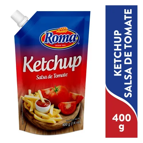 Salsa Roma de tomate ketchup - 400 g