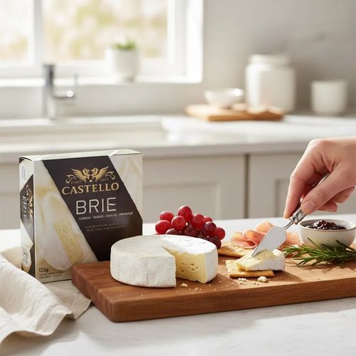 Queso Brie Castello 125 Unidad