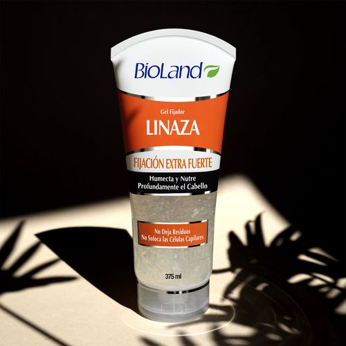 Gel Fijador Bioland Linaza Extra Fuerte - 375 ml