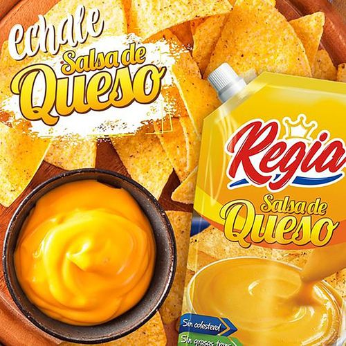 Salsa Regia de queso doy pack - 200 g