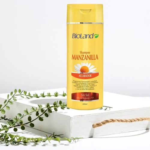 Shampoo Bioland Manzanilla Aclarador - 400 ml