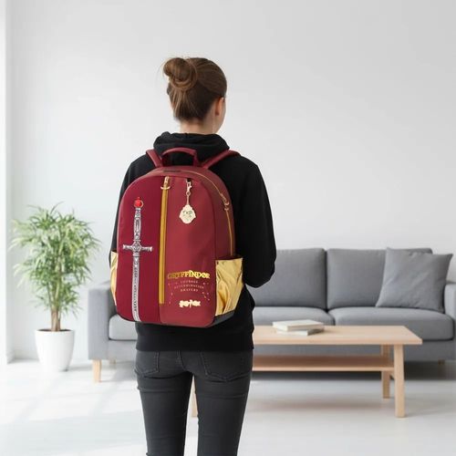 Mochila Juvenil Harry Potter Vino