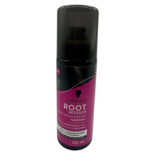 Retocador Root Retouch de raíces negro - 120 ml