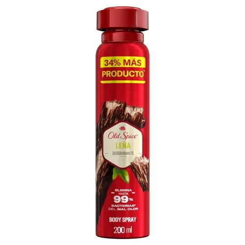 Desodorante Body Spray Old Spice Leña - 129 g / 200 ml