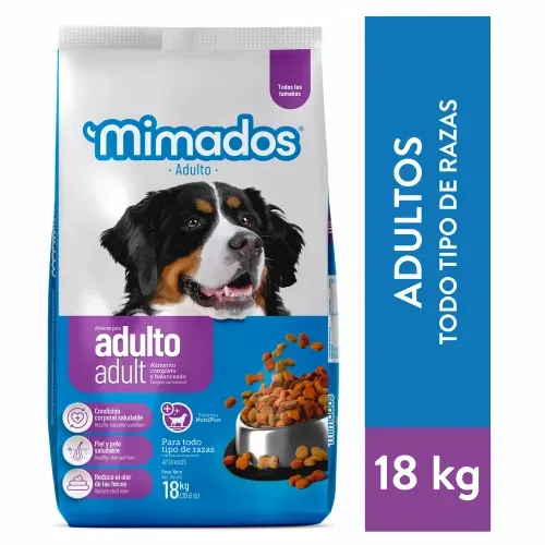 Alimento Seco Para Perro Mimados Adulto Todo Tipo De Razas - 18 kg