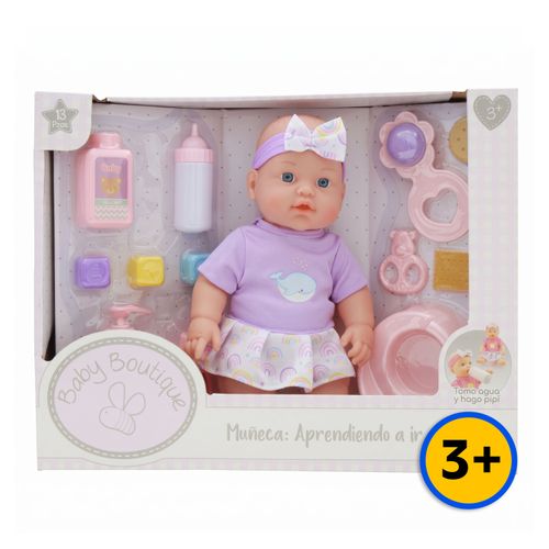 Muñeca Baby Boutique con accesorios - 31 cm