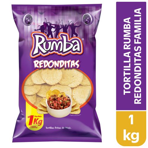 Tortilla Rumba redonditas familiar - 1000 g