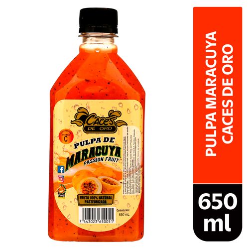 Pulpa Maracuya Caces De Oro 650ml