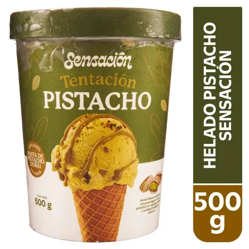 Helado Pistacho Sensacion 500 Unidad