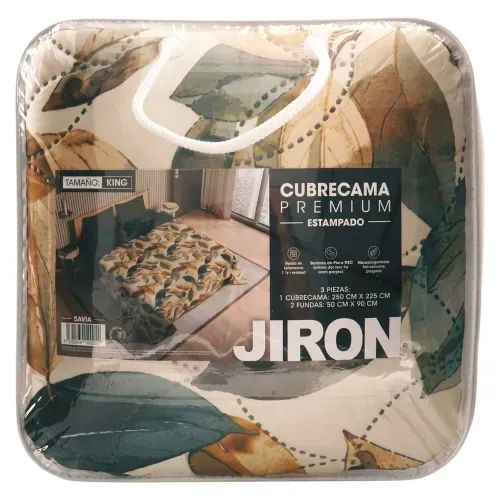 Cubrecama Jiron Savia King