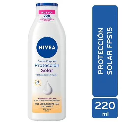 Crema Nivea Corporal Humectante UV FPS15-220 ml