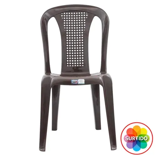 Silla Megaplast sin descansa brazos Colores Surtidos