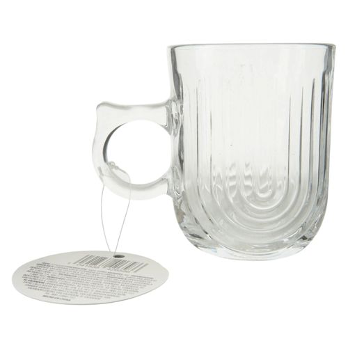 Taza Transparente Lineas