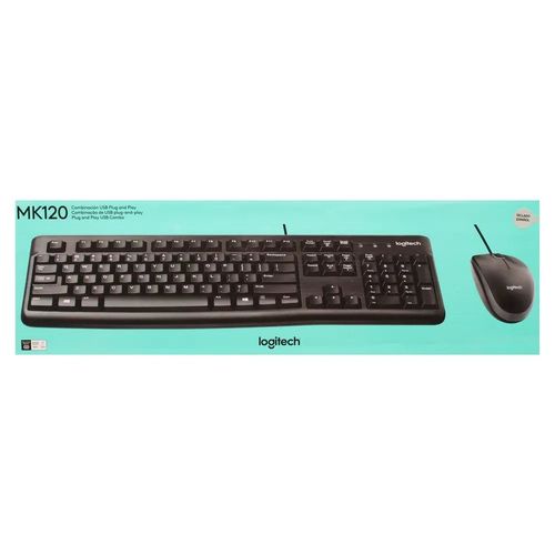 Logitech Teclado y Mouse Mk120