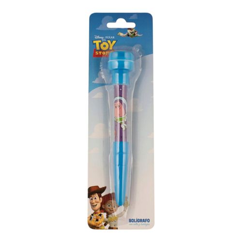 Bolígrafo Toy Story con sello y burbujas