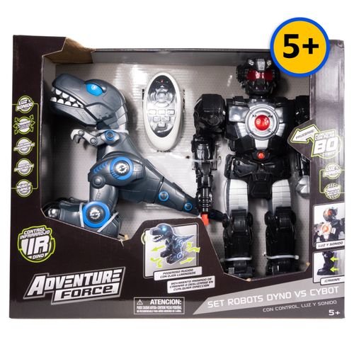 Set Adventure Force dinosaurio vs robot
