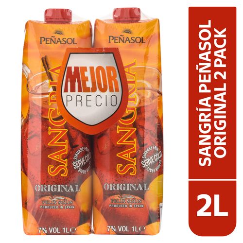 Sangría Peñasol Tinta 2 Pack - 1000 ml