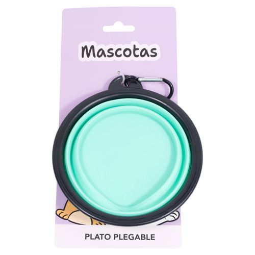 Plato plegable para mascota