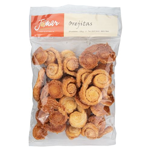 Repostería Jomar orejitas 24 Uds - 135 g