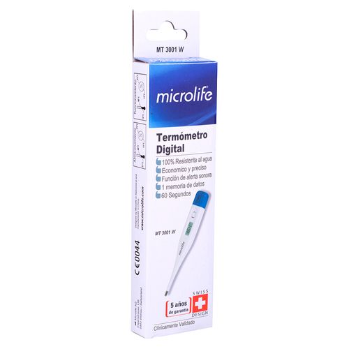 Termometro dígital modelo Mt 3001 W - 1 unidad
