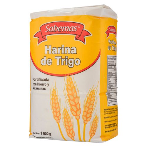 Harina Sabemas de trigo en bolsa - 1000 g