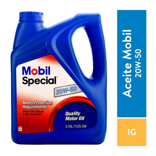 Aceite Mobil Special Lubricante 20W50 - 1 Galón