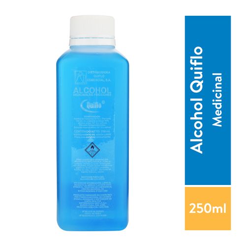 Alcohol Quinflo 70 Fricciones -250 ml
