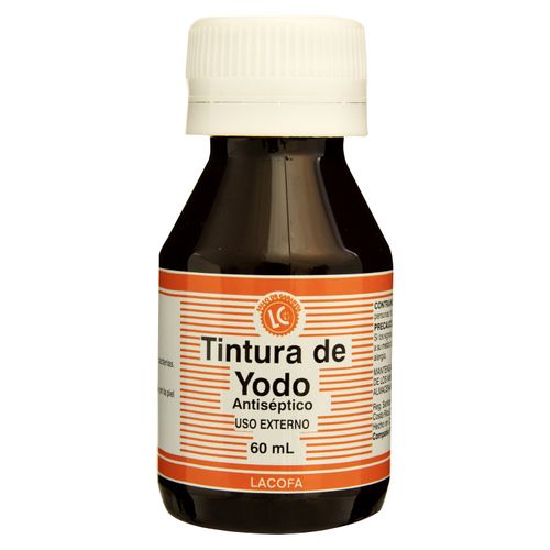 Tintura De Yodo Lacofa -60 ml