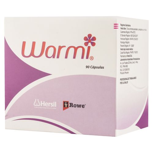 Warmi caja 90 cápsulas - Precio indicado por caja