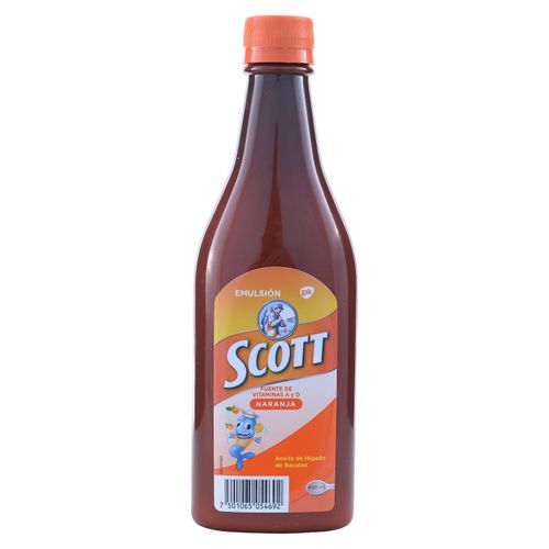 Emulsión De Scott Naranja 400 ml