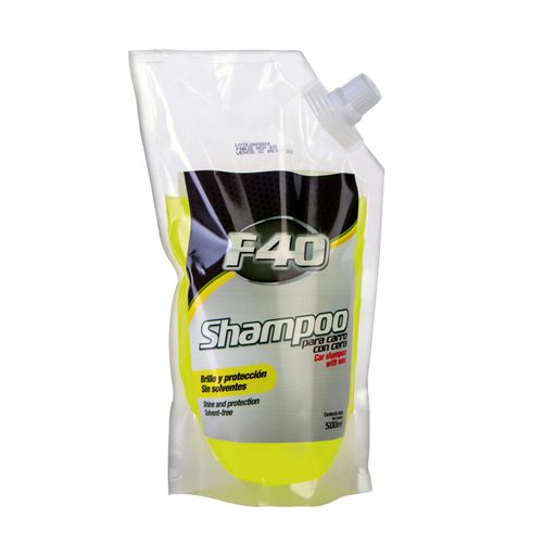 Shampoo para carro F40 con cera doypack - 500 ml