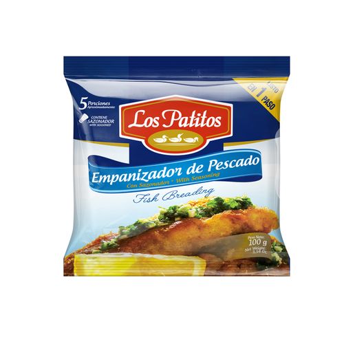 Empanizador Los Patitos para pescado - 100 g