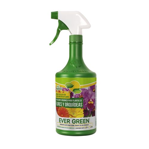 Fertilizante Líquido Ever Green  Para Flores Y Orquideas - 1Lt